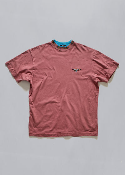 Rib Collar T-Shirt 1989 - Large - The Archivist Store