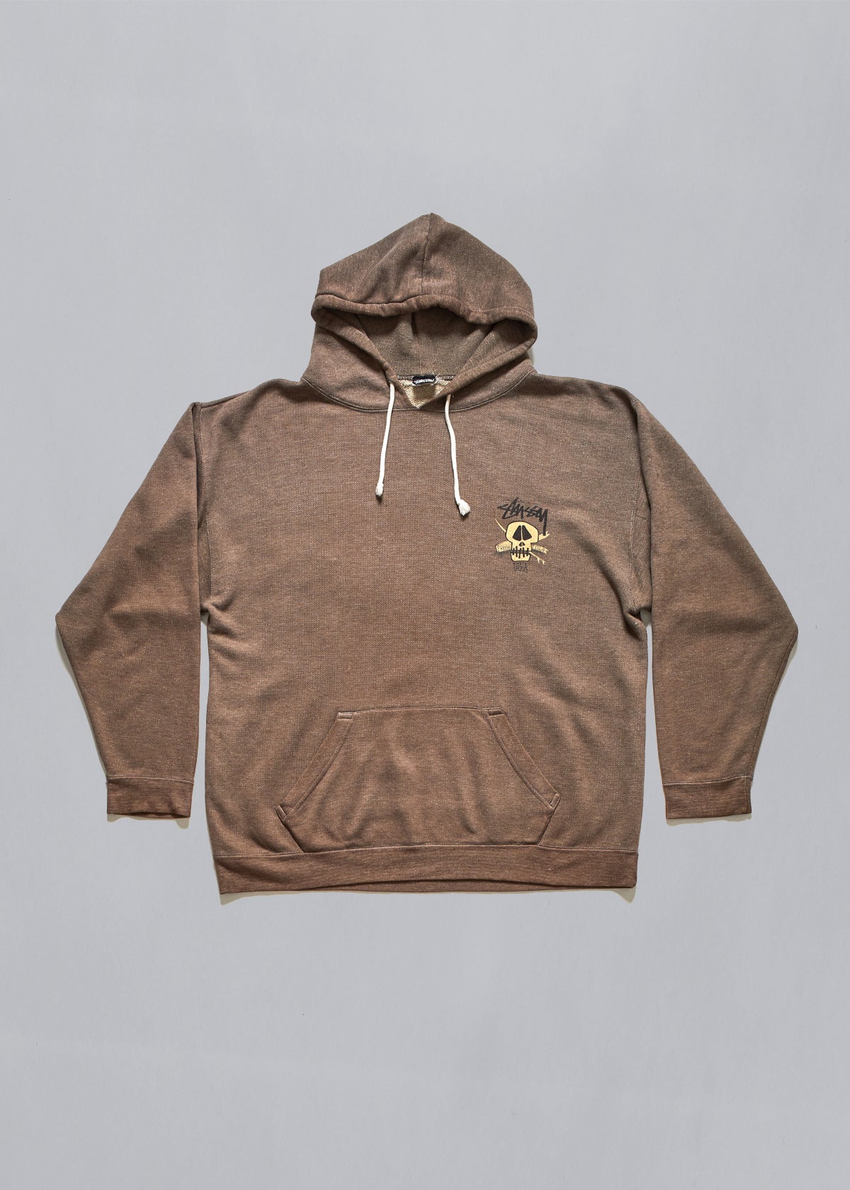 Fresh Foils Skull Hooded Sweatshirt 1991 - Large - The Archivist Store