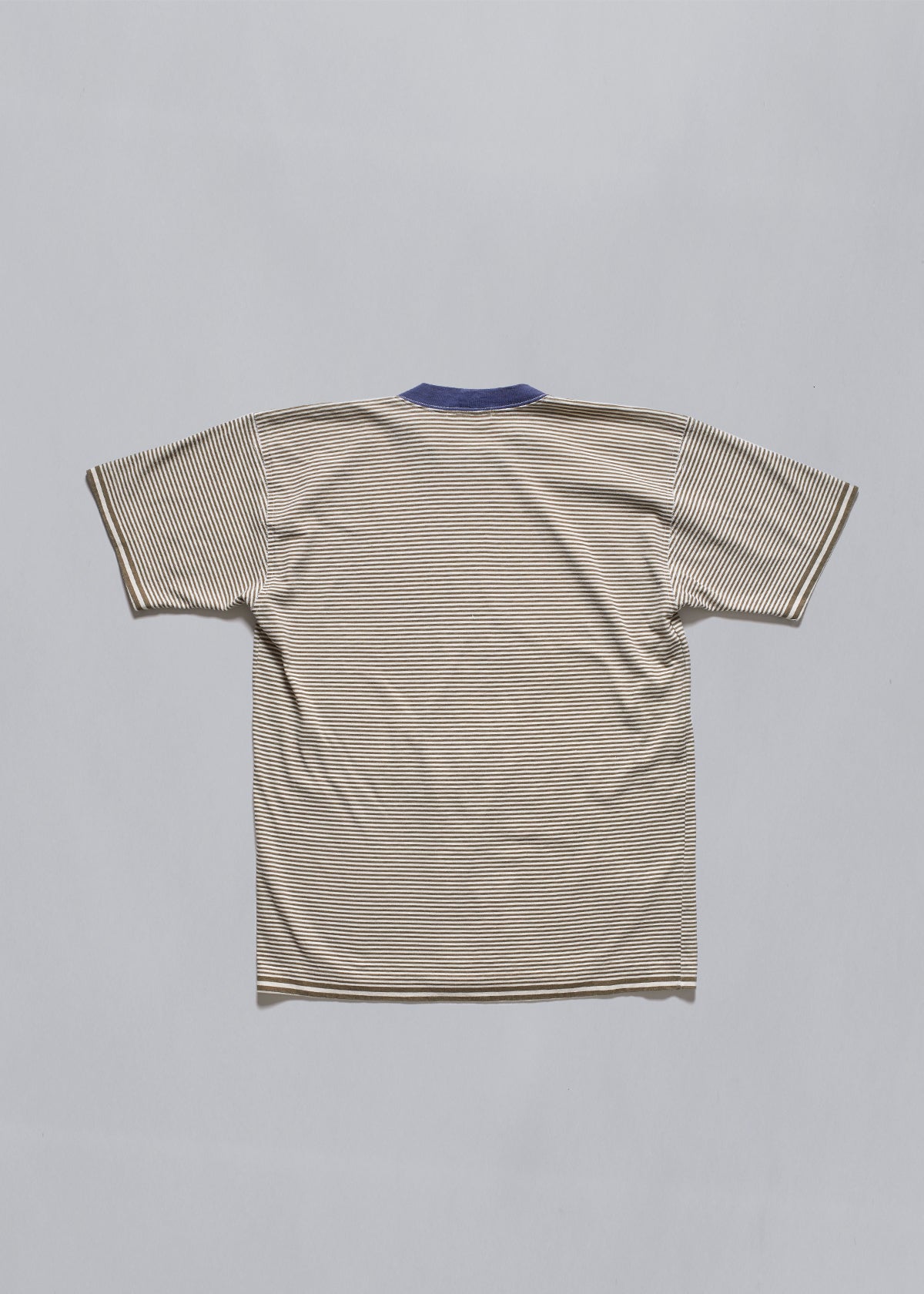 Marina Striped Tee Green SS1987 - Large - The Archivist Store