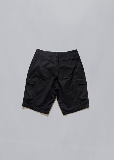 Black Classic Cargo Short Yellow Tag 1990's - Large - The Archivist Store
