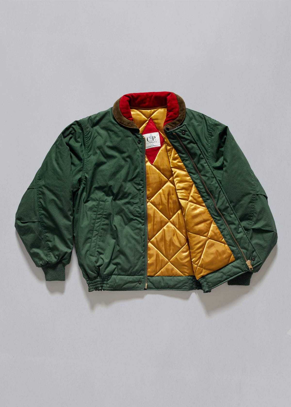 Quilted Lining Bomber Jacket AW1982 - 48IT - The Archivist Store