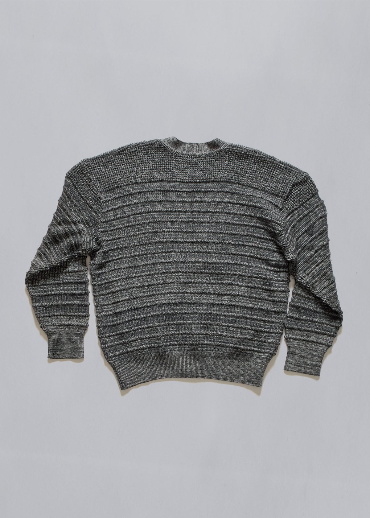 Stripped Cardigan 1980's - Large - The Archivist Store
