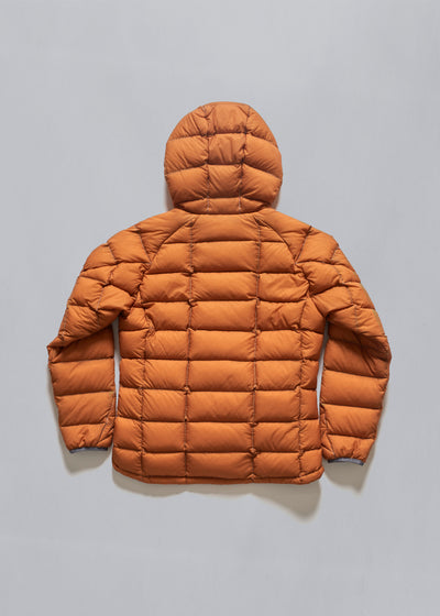 Diamond Stitch Down Jacket Orange AW2019 - Small - The Archivist Store
