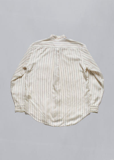CDGH Cupro Striped Shirt 2003 - Medium - The Archivist Store
