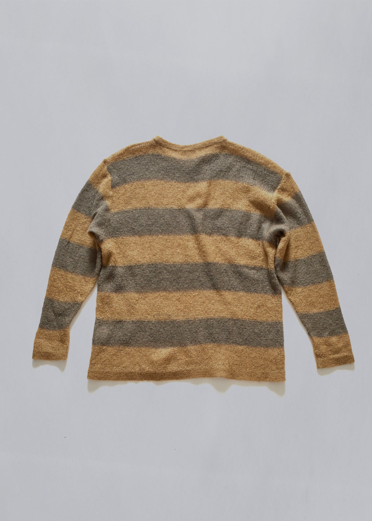 Mohair Striped Knit 1970's - Medium - The Archivist Store