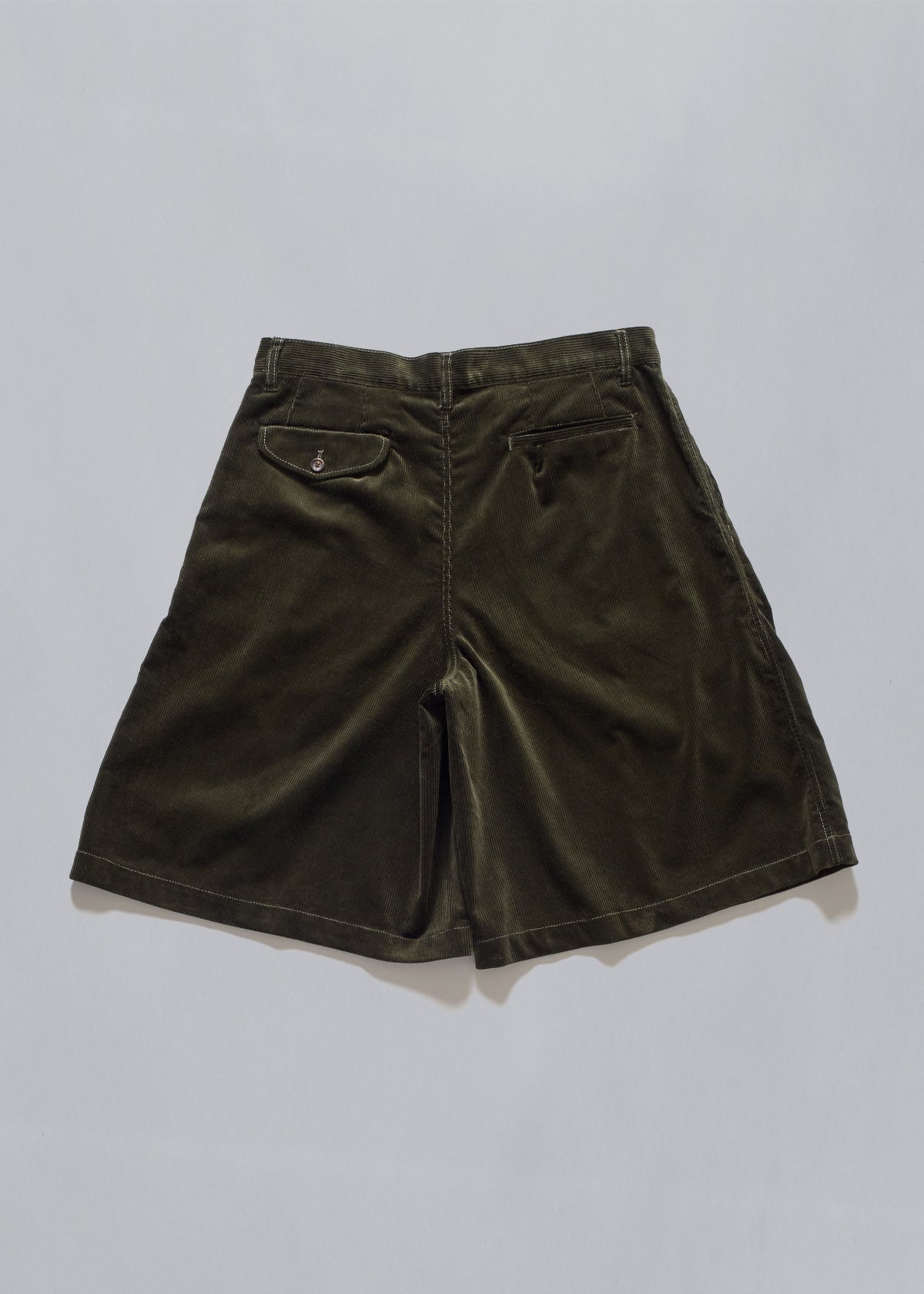 Shirt Wide Corduroy Shorts SS2020 - Large - The Archivist Store