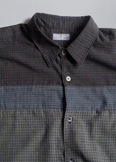 CDGH Mixed Check Shirt 1990's - X-Large - The Archivist Store