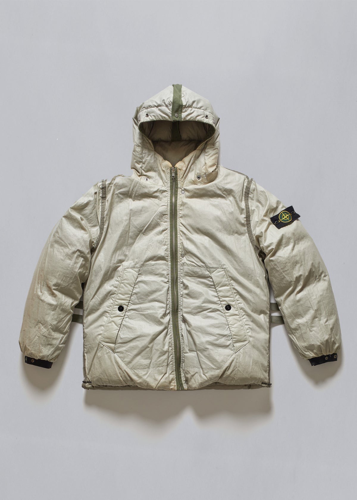 Reversible Goose Down Jacket Natural AW2010 - XX-Large - The Archivist Store