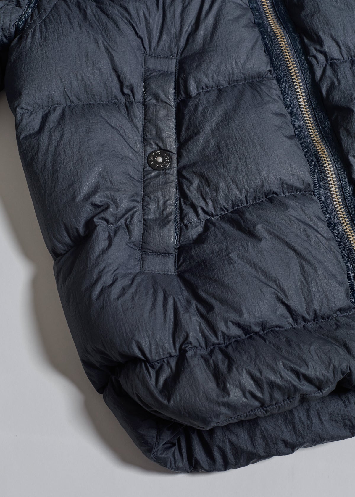 Navy Goose Down Jacket 2010's - Large - The Archivist Store