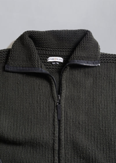 Heavy Wool  Zip Knit AW2000 - XX-Large - The Archivist Store