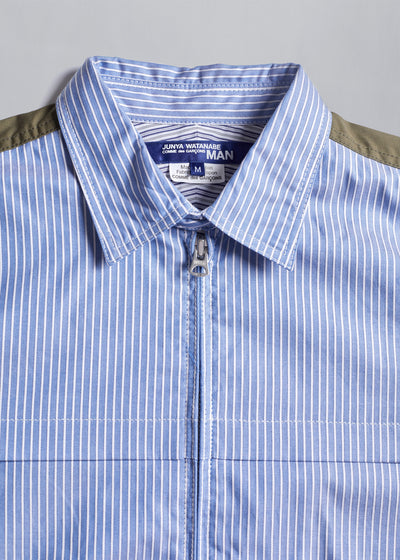 Patchwork Zip Overshirt AW2019 - Medium