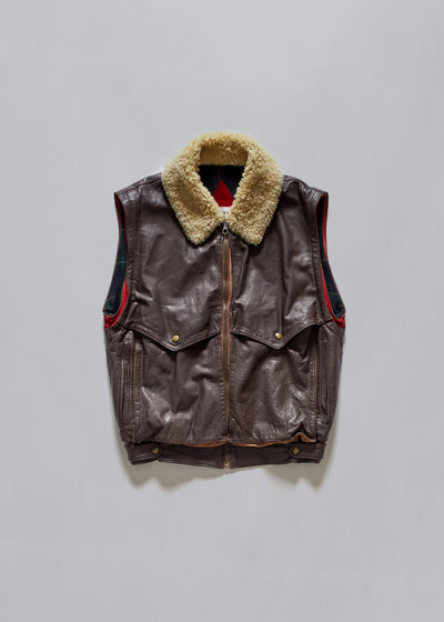 Modulable Leather Jacket AW1982 - 48IT - The Archivist Store