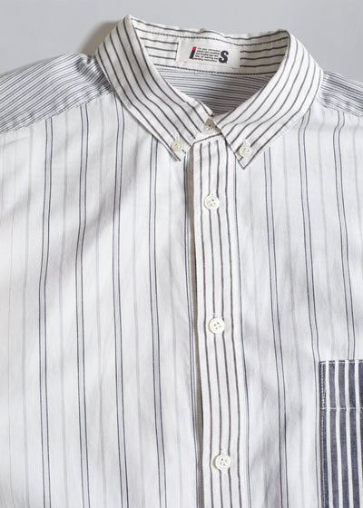 Issey Sport Multi Stripes Shirt 1990's - Large - The Archivist Store