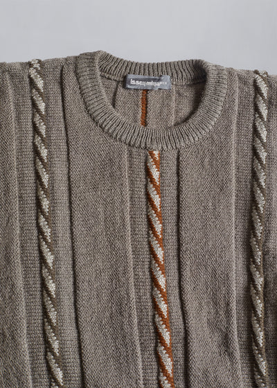 Ropes Striped Knit 1980's - Small - The Archivist Store