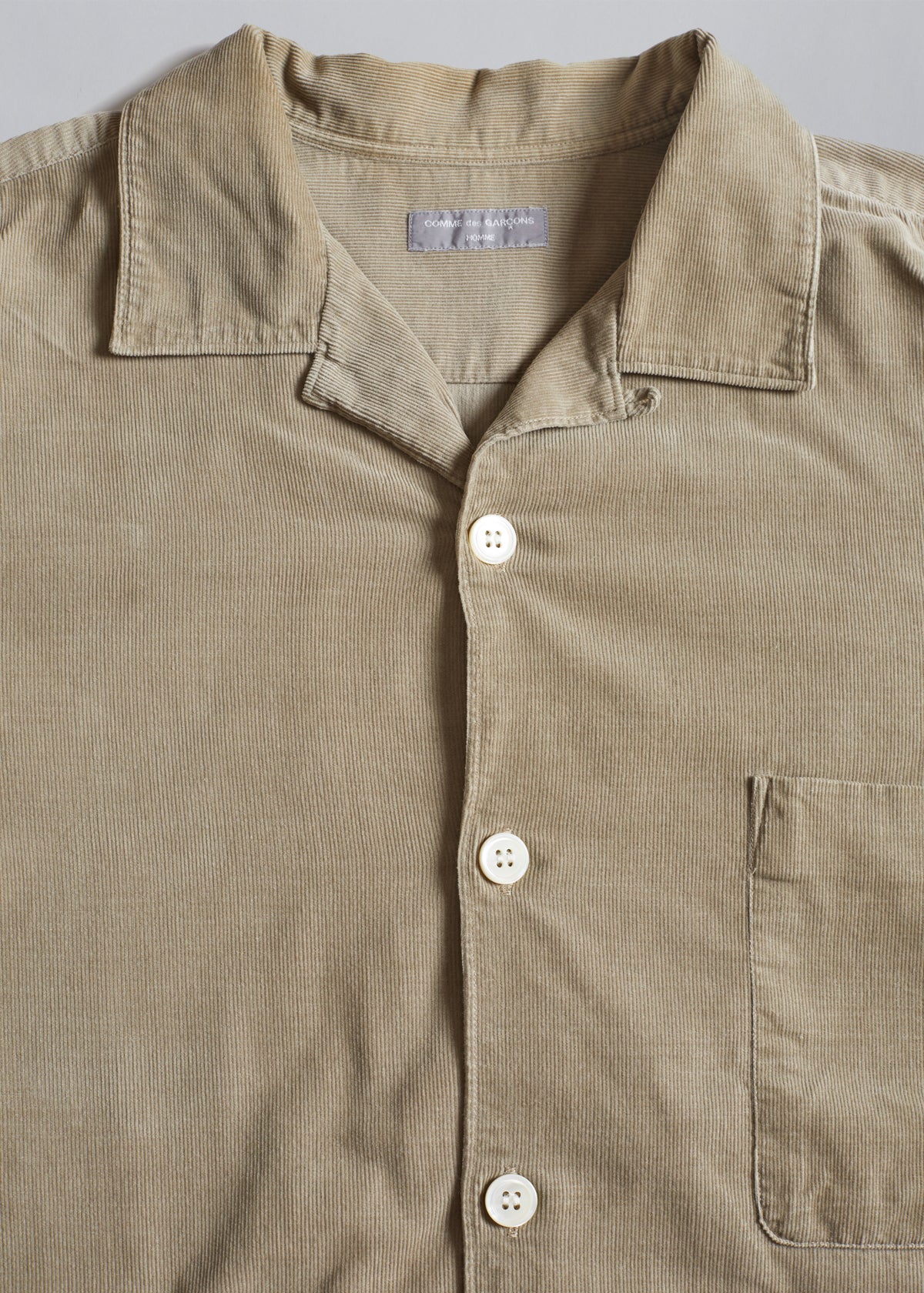 Homme Corduroy Shirt 2000 - Large - The Archivist Store