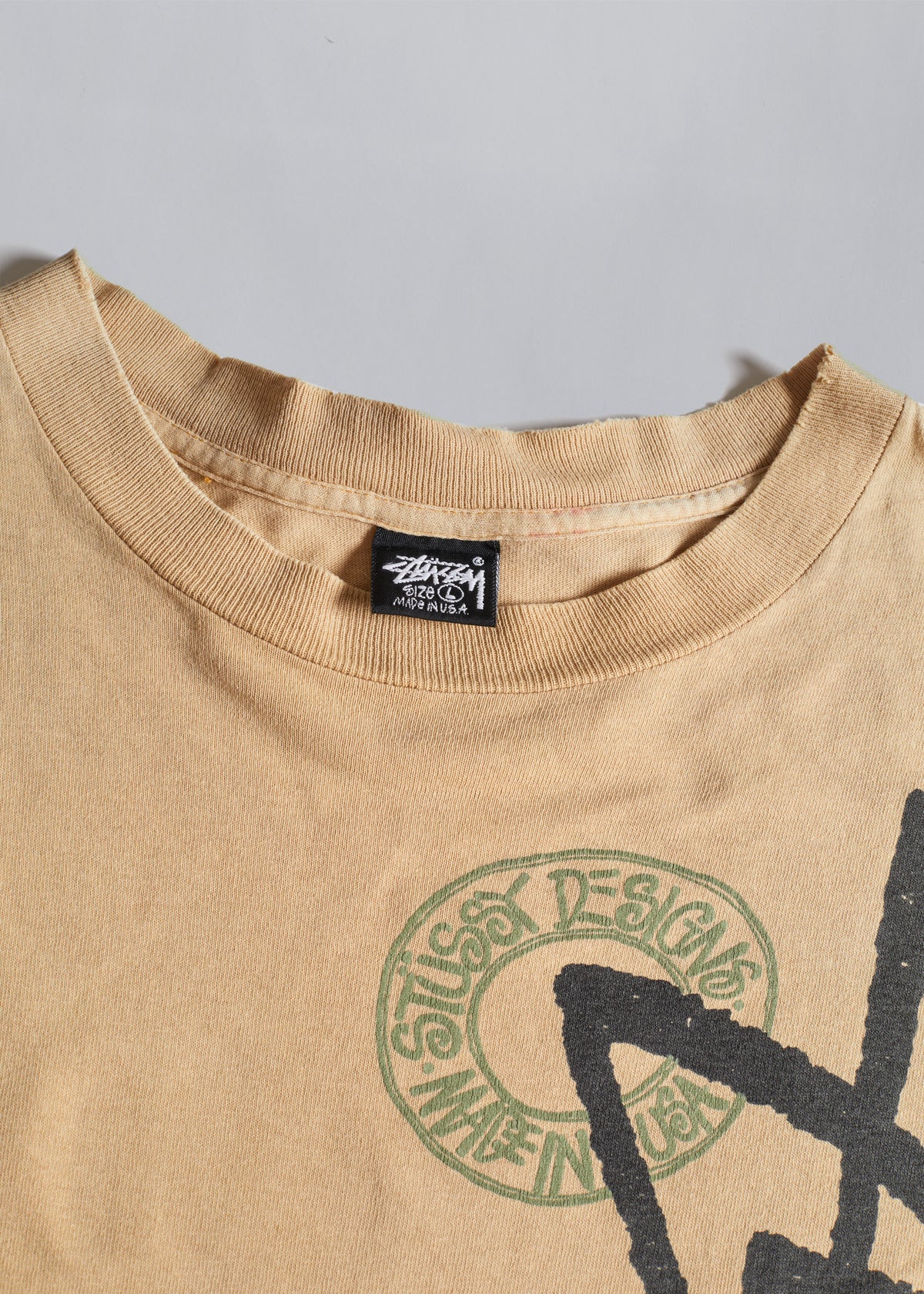 Stüssy Designs Tee 1990's - Large - The Archivist Store