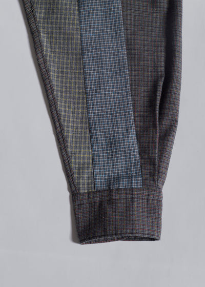 CDGH Mixed Check Shirt 1990's - X-Large - The Archivist Store