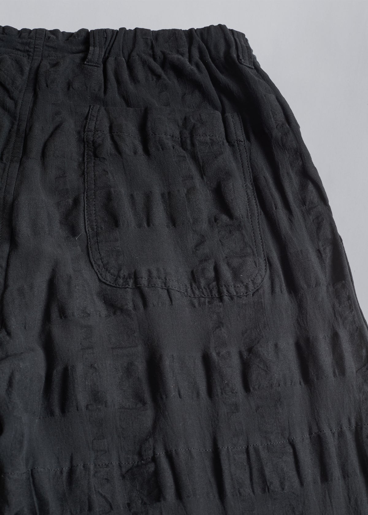 Textured Linen Pants 2000's - Small - The Archivist Store