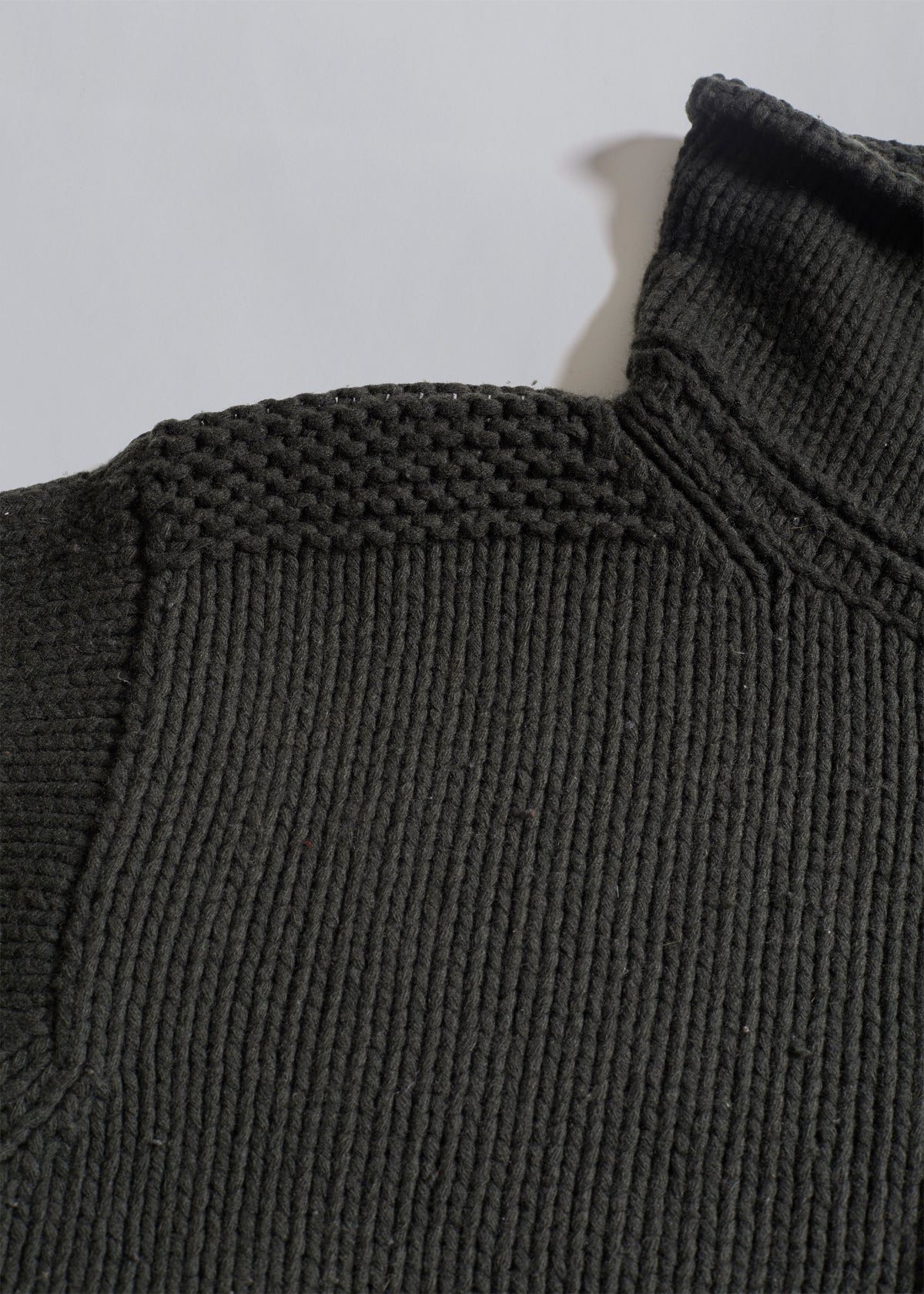 Heavy Wool  Zip Knit AW2000 - XX-Large - The Archivist Store