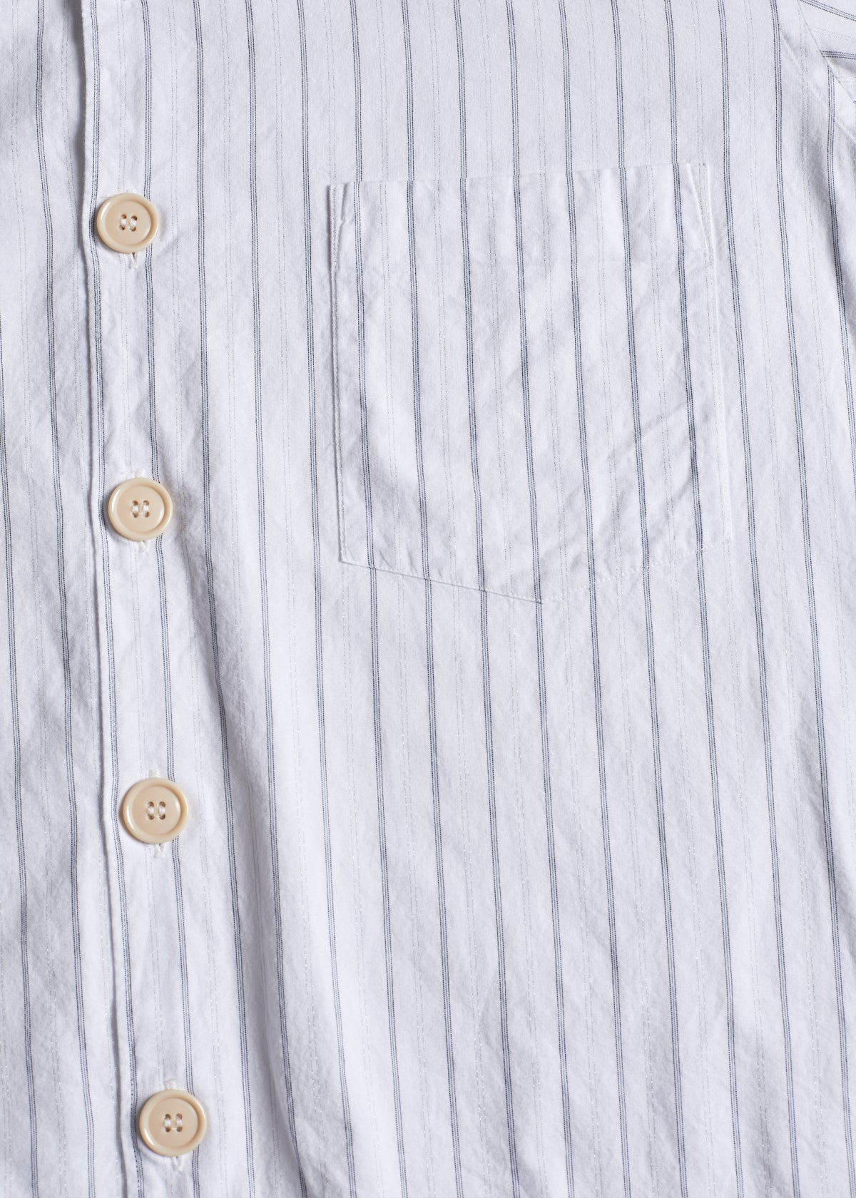 CDGH Big Buttons Stripped Shirt 2002 - Medium - The Archivist Store