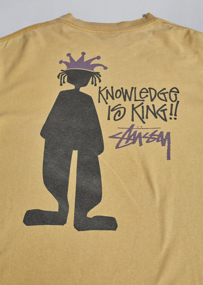 Knowledge Is King T-Shirt 1990 - Medium - The Archivist Store