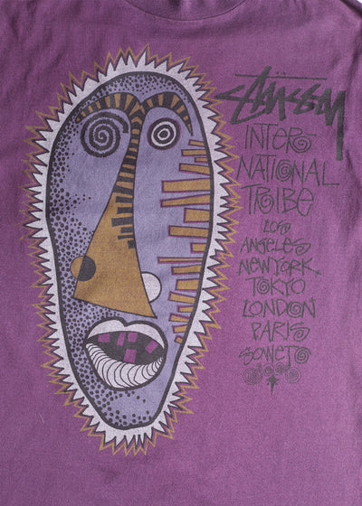 Zulu Mask Tee 1990's - Medium - The Archivist Store