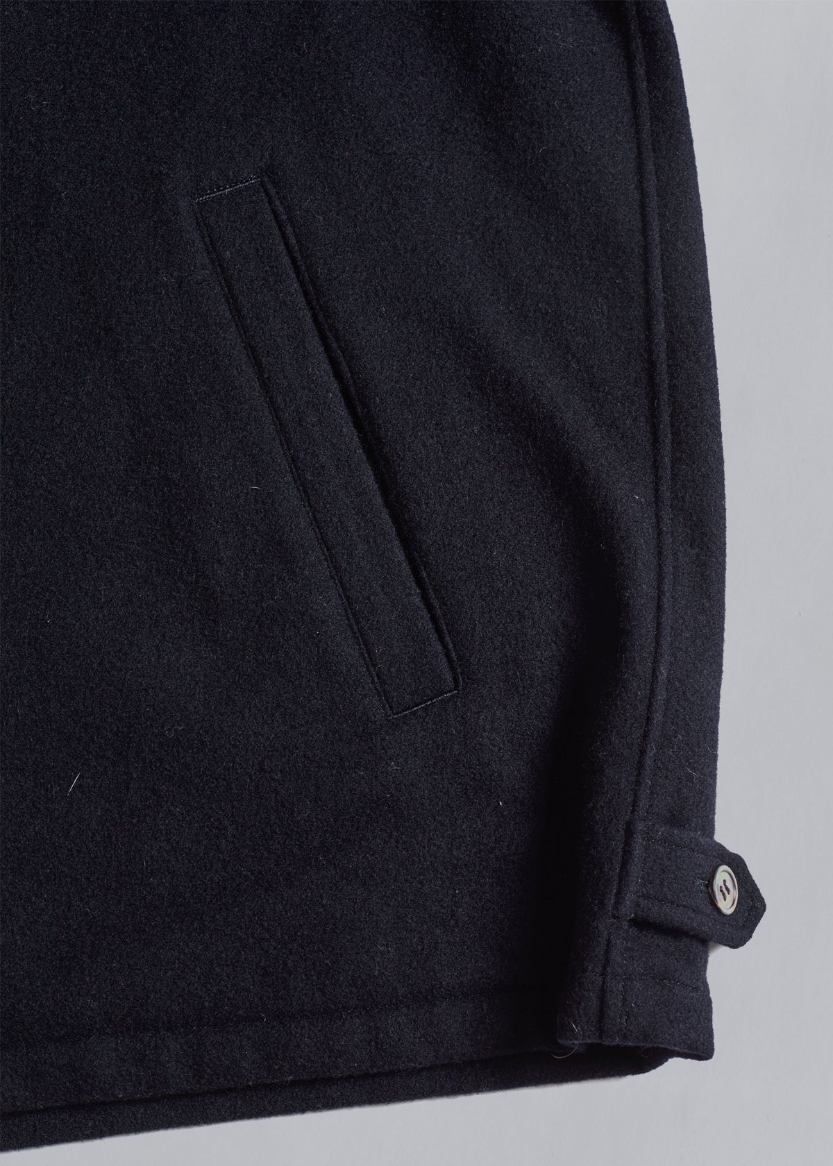 Homme Grey Lines Zip Work Jacket 1995 - Large - The Archivist Store