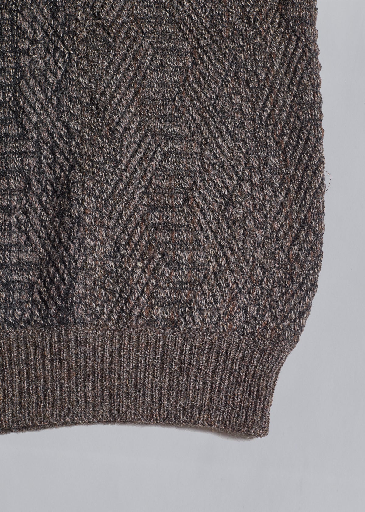 Textured Wool Knit 1980's - Large - The Archivist Store