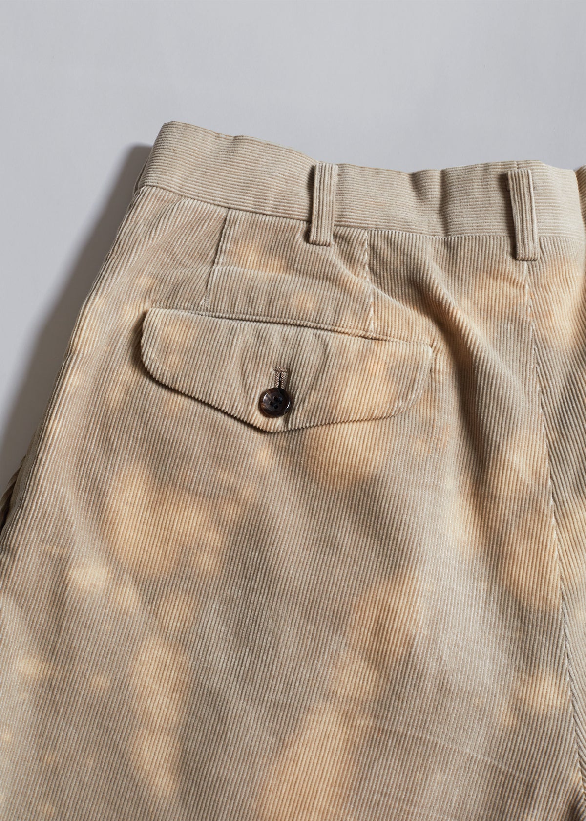 Homme Bleached Corduroy Pants AW1994 - Medium - The Archivist Store