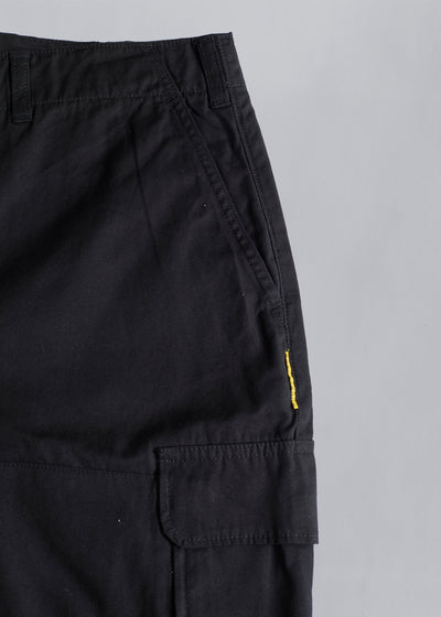 Black Classic Cargo Short Yellow Tag 1990's - Large - The Archivist Store