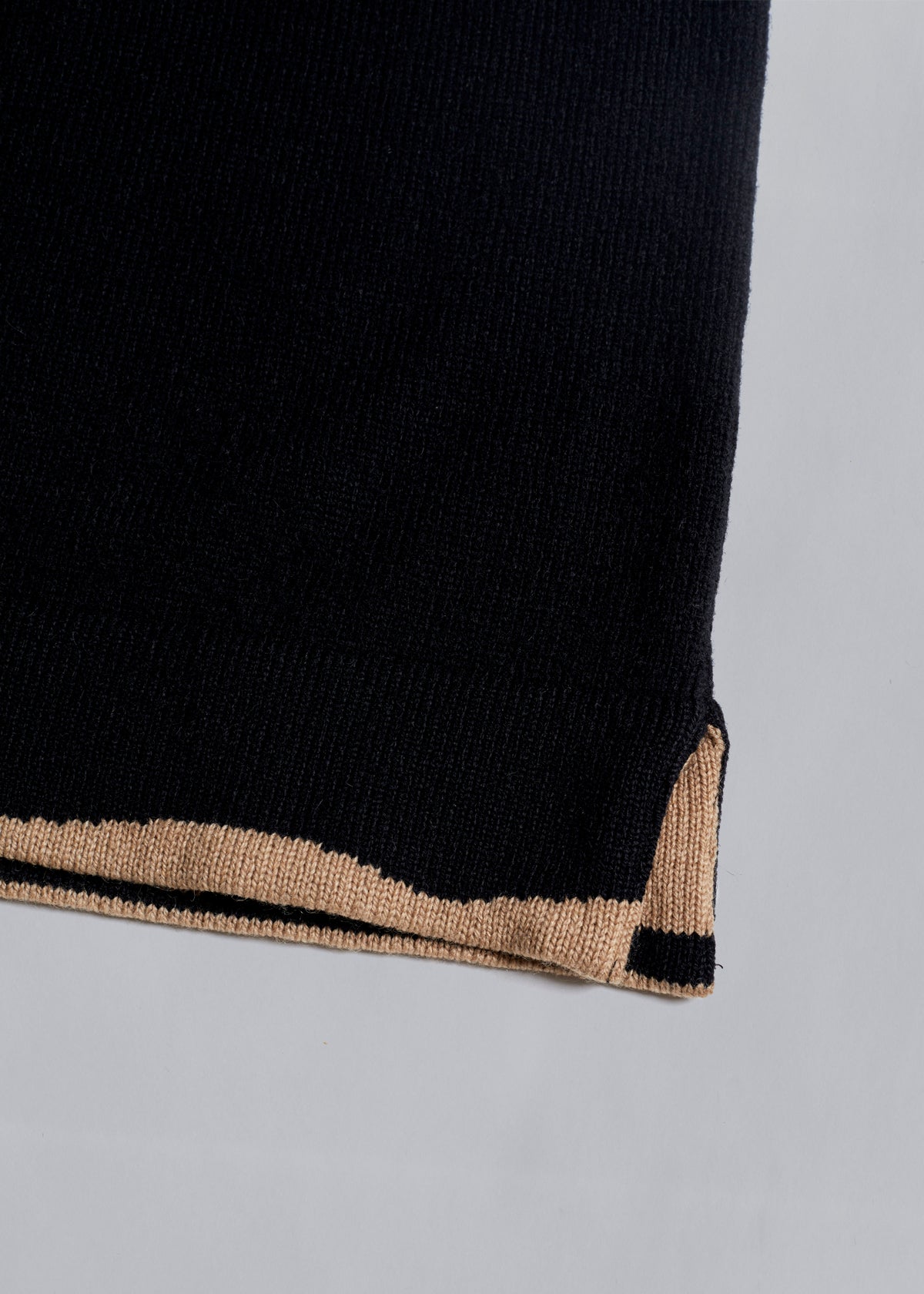 Ink Edge Wool Crewneck Knit 1990's - Large