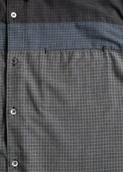 CDGH Mixed Check Shirt 1990's - X-Large - The Archivist Store