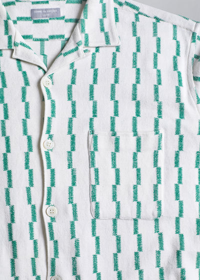 CDGH Thick Cotton Striped Shirt 1980's - Large - The Archivist Store