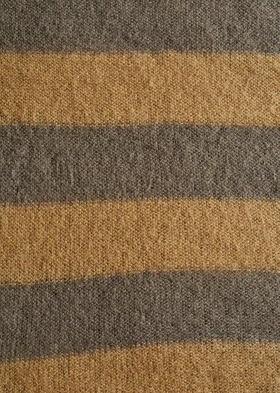 Mohair Striped Knit 1970's - Medium - The Archivist Store