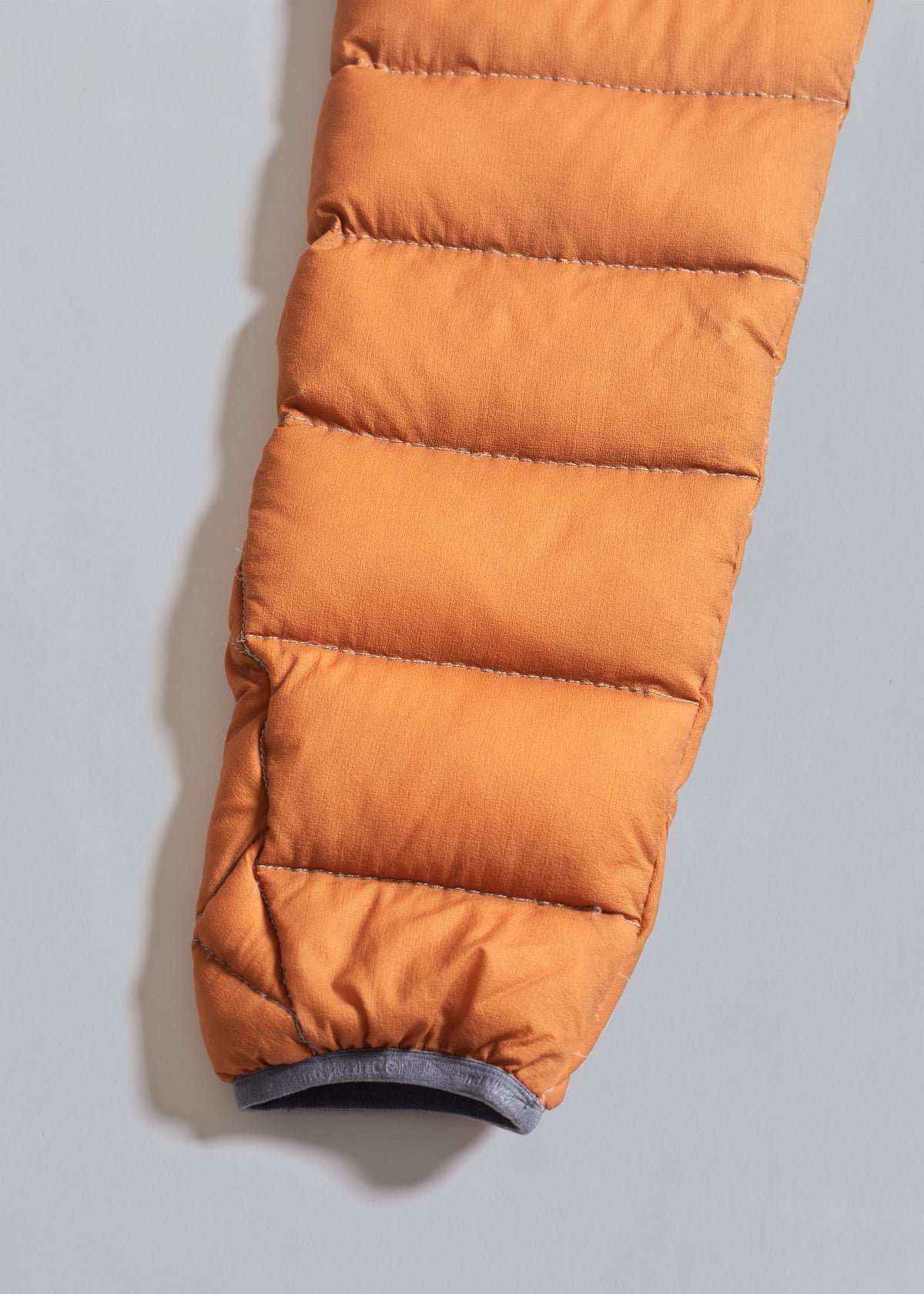 Diamond Stitch Down Jacket Orange AW2019 - Small - The Archivist Store