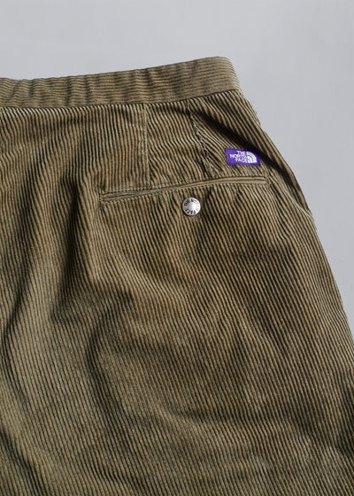 Corduroy Wide Tapered Pants AW2021 - 34 - The Archivist Store