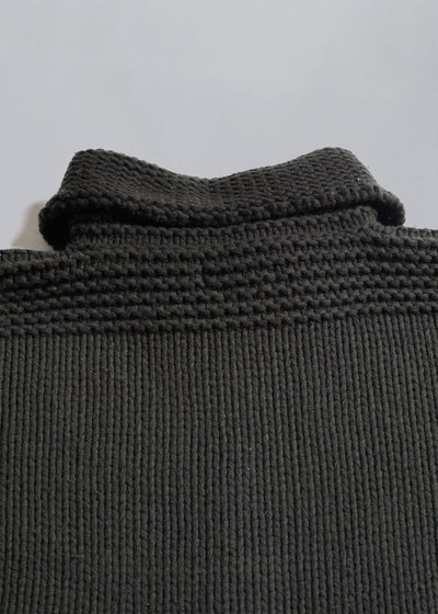Heavy Wool  Zip Knit AW2000 - XX-Large - The Archivist Store