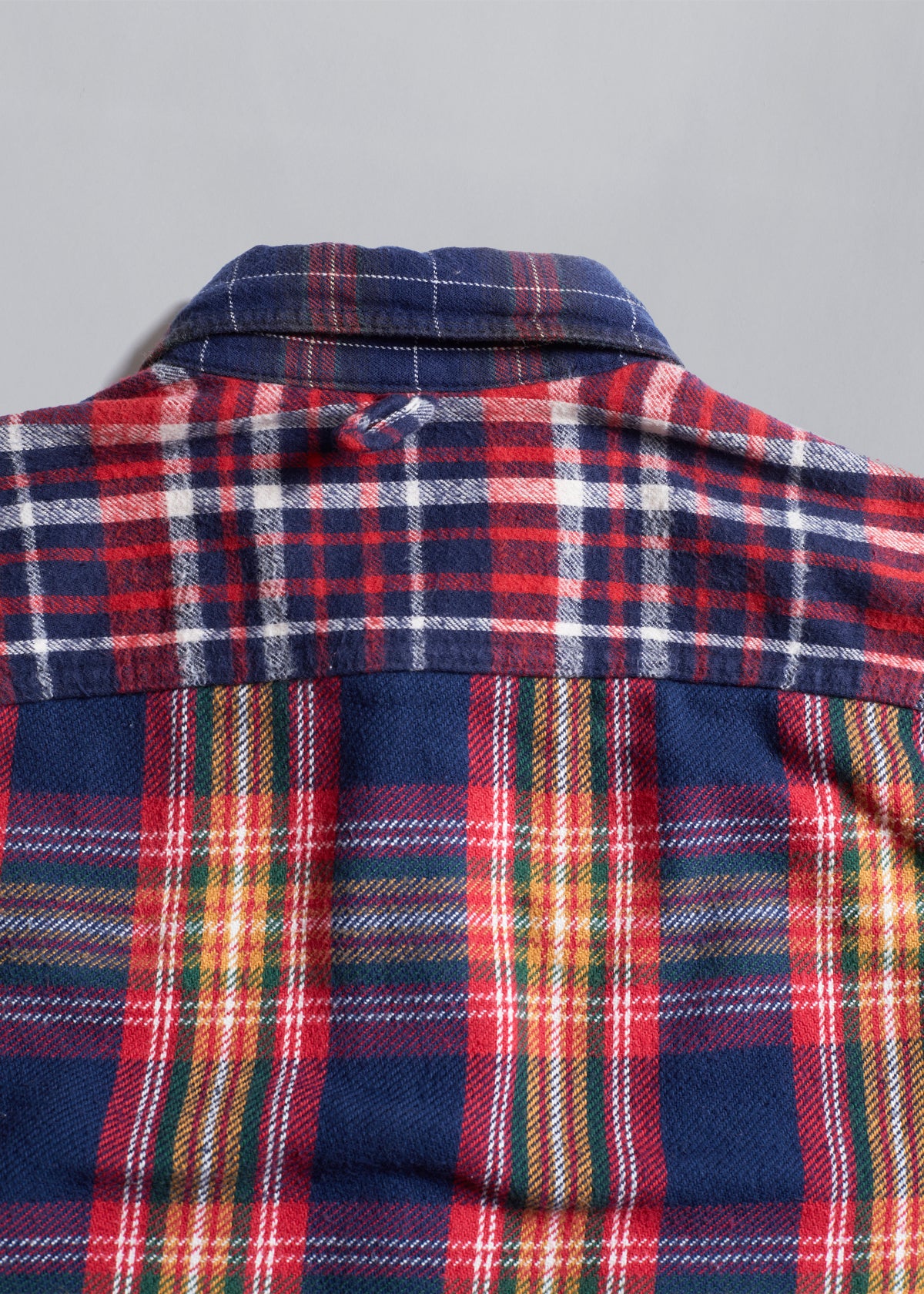 Tartan Patchwork Flannel Shirt AW2011 - Small