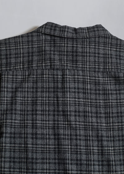 Homme Wool Checkered Shirt 2002 - Medium - The Archivist Store