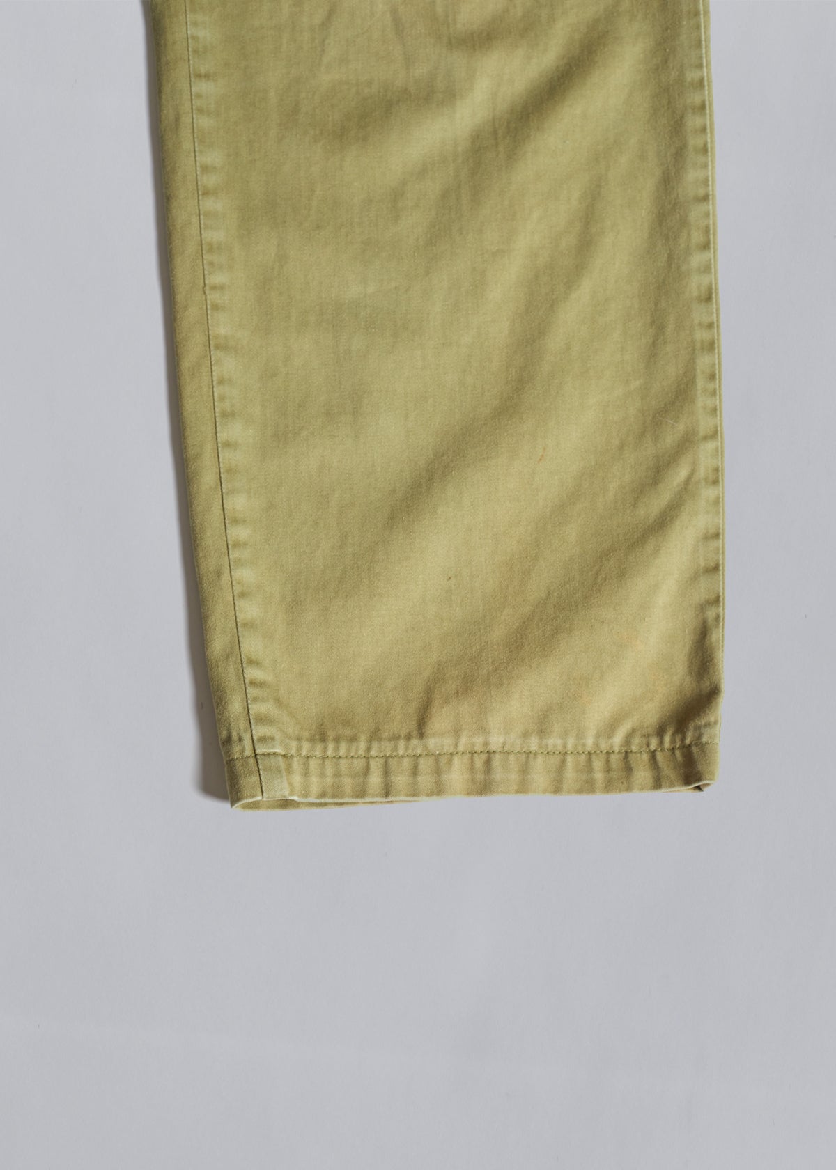 Rubber Logo Cotton Pants 1980s - 27 - The Archivist Store