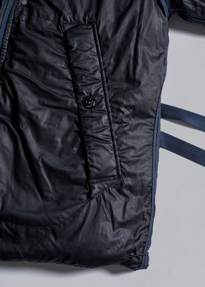Reversible Goose Down Jacket Navy AW2010 - Large - The Archivist Store
